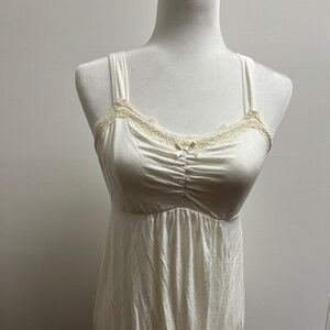 Soma Embraceable Cool Nights Lace Sleep Cami Ivory Size Small